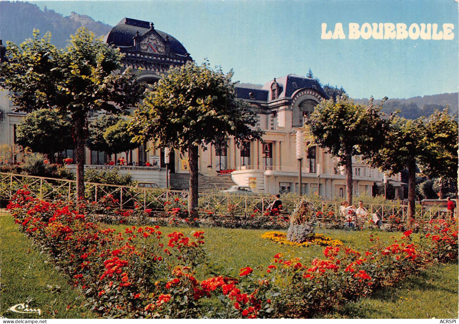 LA BOURBOULE Le Casino Vue Sur Charlannes 16(scan Recto-verso) MA2034 - La Bourboule