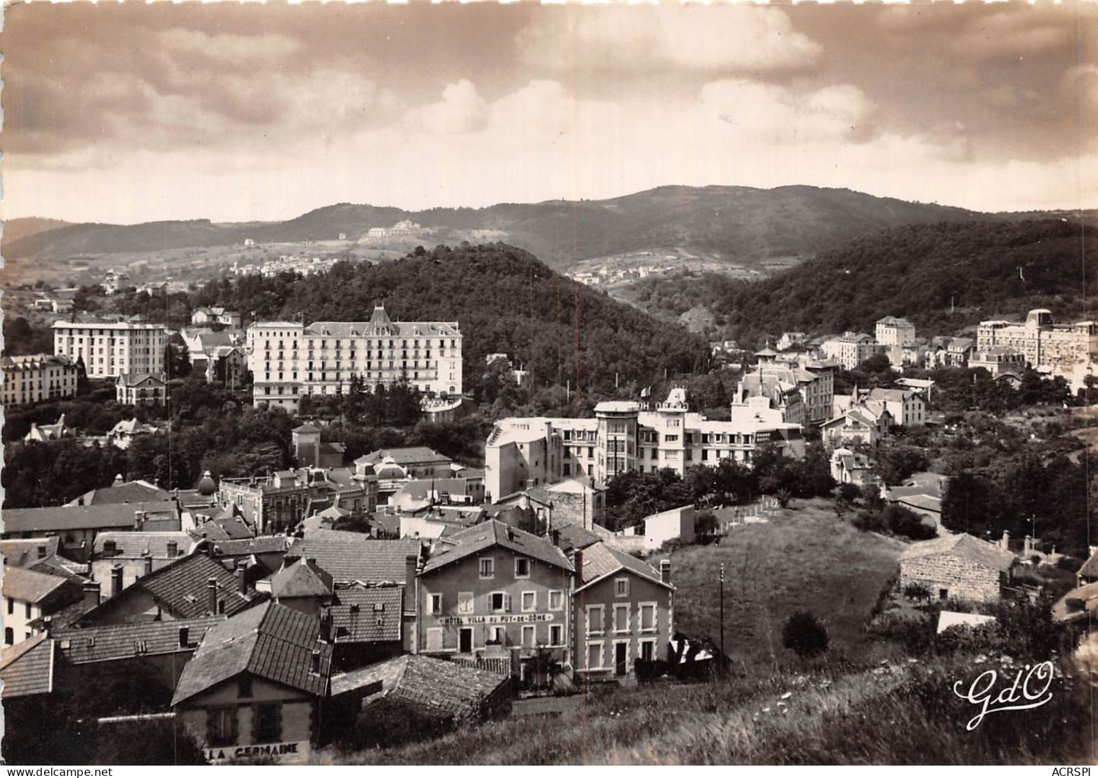 CHATEL GUYON Panorama Vu Du Calvaire 29(scan Recto-verso) MA2034 - Châtel-Guyon