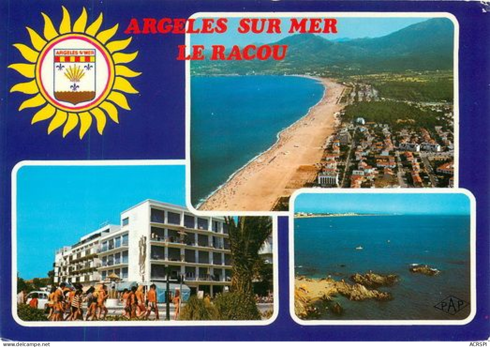 ARGELES SUR MER  Multivue 17   (scan Recto-verso)MA2032Ter - Argeles Sur Mer