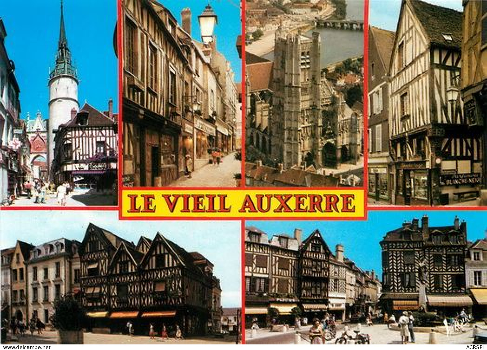 AUXERRE  Le Vieil Auxerre   19   (scan Recto-verso)MA2032Bis - Auxerre