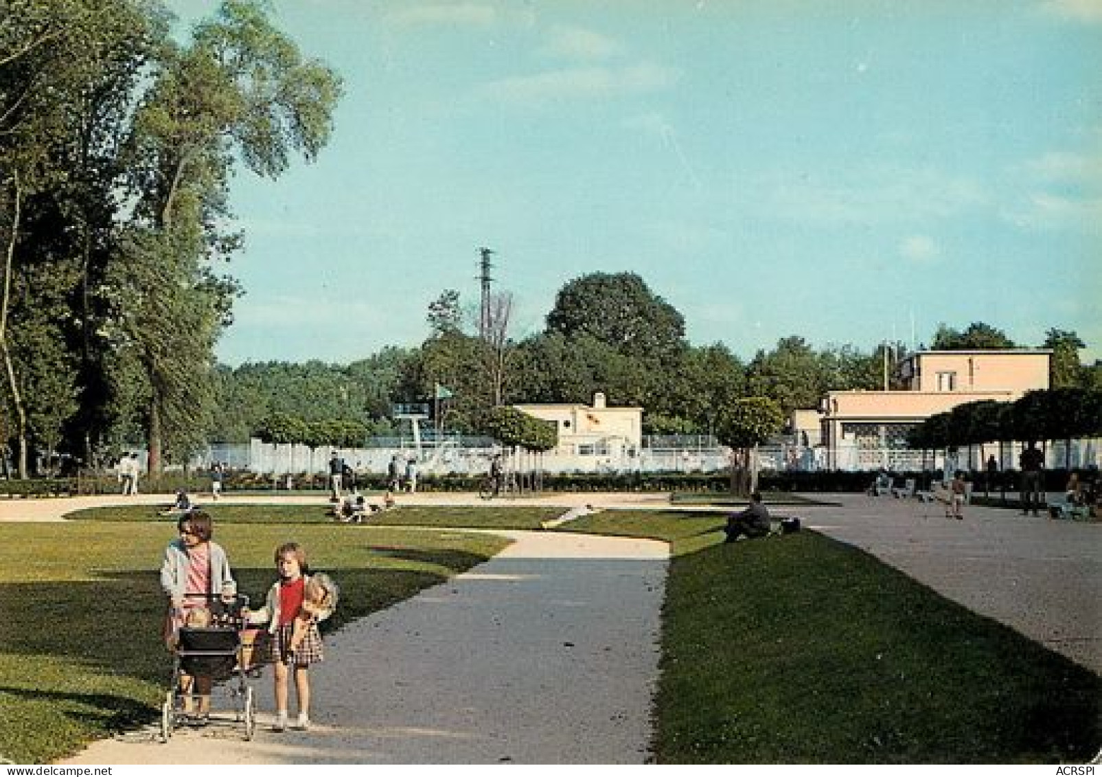 AUXERRE  Parc De L'arbre Sec Et Piscine   18   (scan Recto-verso)MA2032Bis - Auxerre