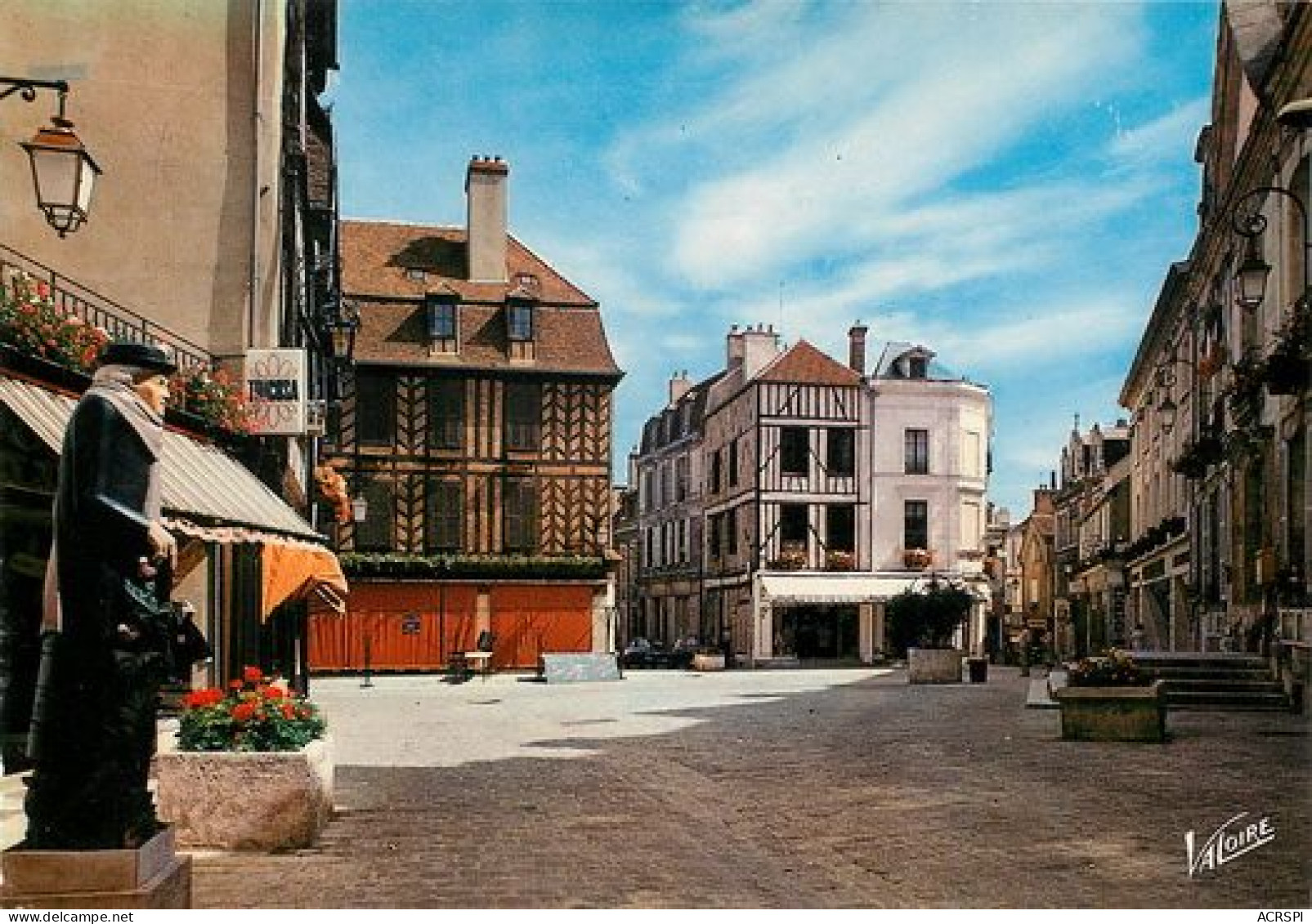 AUXERRE  Place De L'hotel De Ville  17   (scan Recto-verso)MA2032Bis - Auxerre