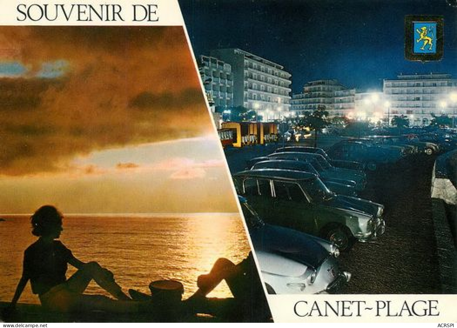 CANET PLAGE SOUVENIR  11   (scan Recto-verso)MA2031Bis - Canet Plage