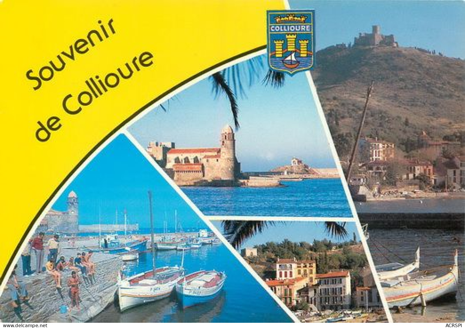 COLLIOURE   Souvenir  9   (scan Recto-verso)MA2031Bis - Collioure