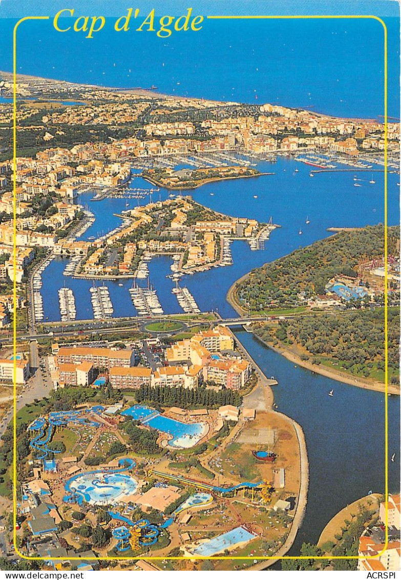 Le Cap D AGDE Au Bord De La Mediterranee 18(scan Recto-verso) MA2031 - Agde