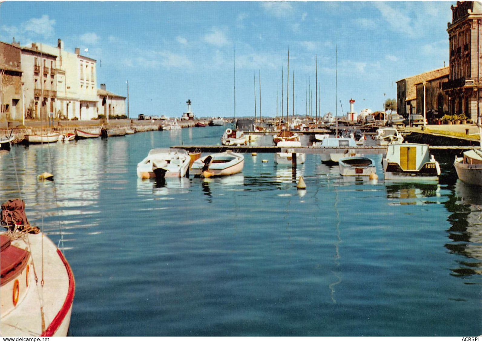 MARSEILLAN Le Port 19(scan Recto-verso) MA2031 - Marseillan