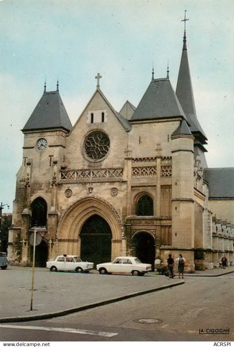 BLANGY Sur BRESLE  Simca Et Peugeot Devant L'église   54   (scan Recto-verso)MA2030Ter - Blangy-sur-Bresle