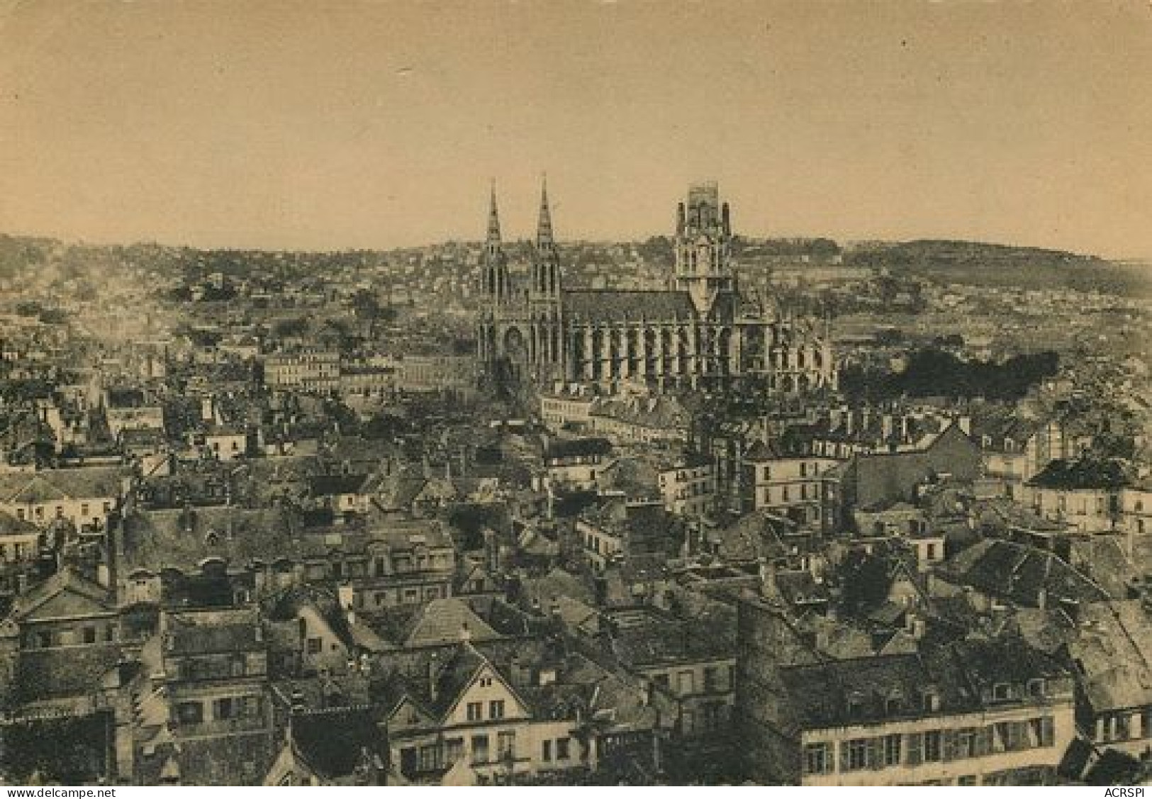 ROUEN   Vue Generale De La Ville  18   (scan Recto-verso)MA2030Ter - Rouen