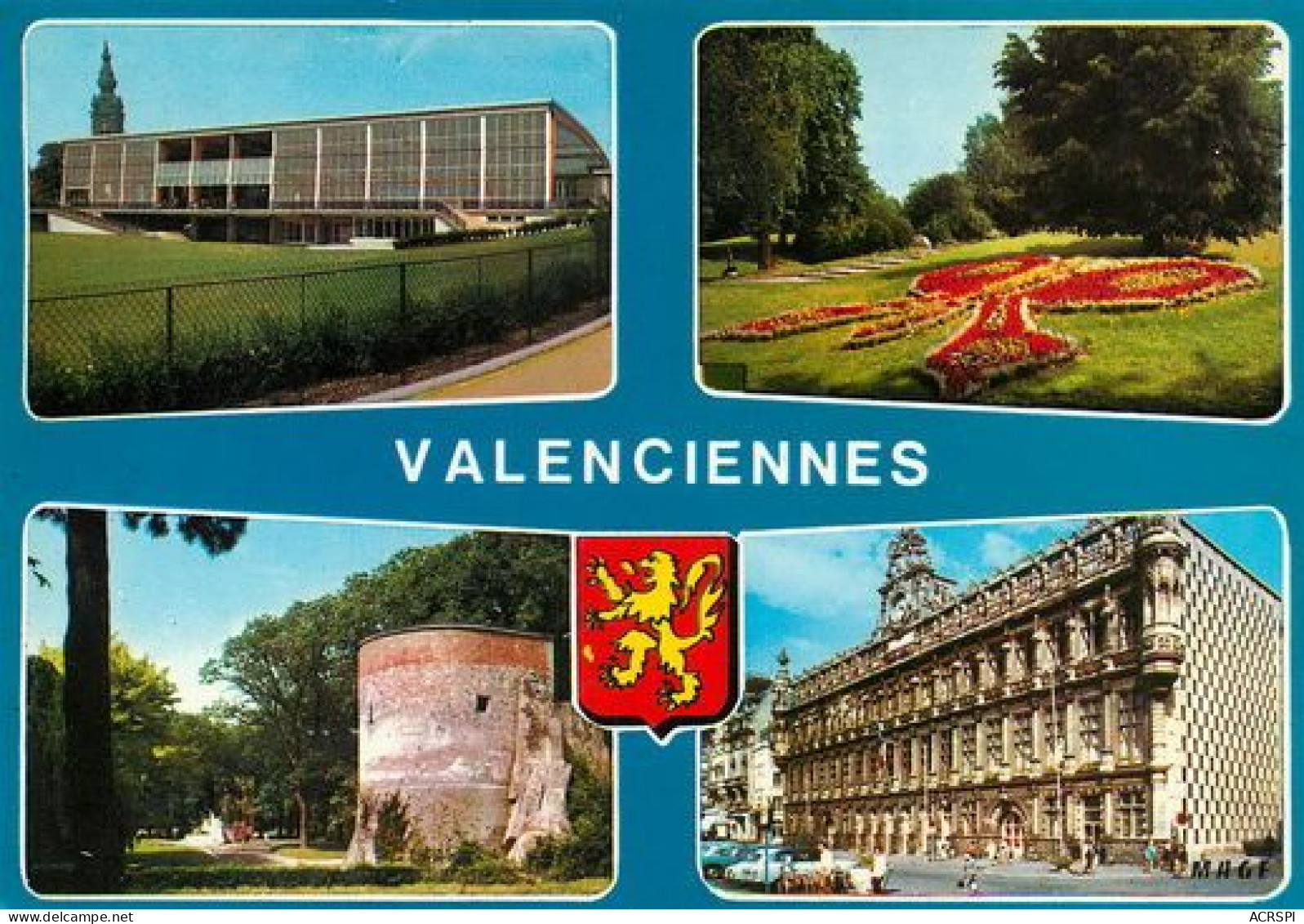VALENCIENNES   Multivue  10  (scan Recto-verso)MA2030Bis - Valenciennes