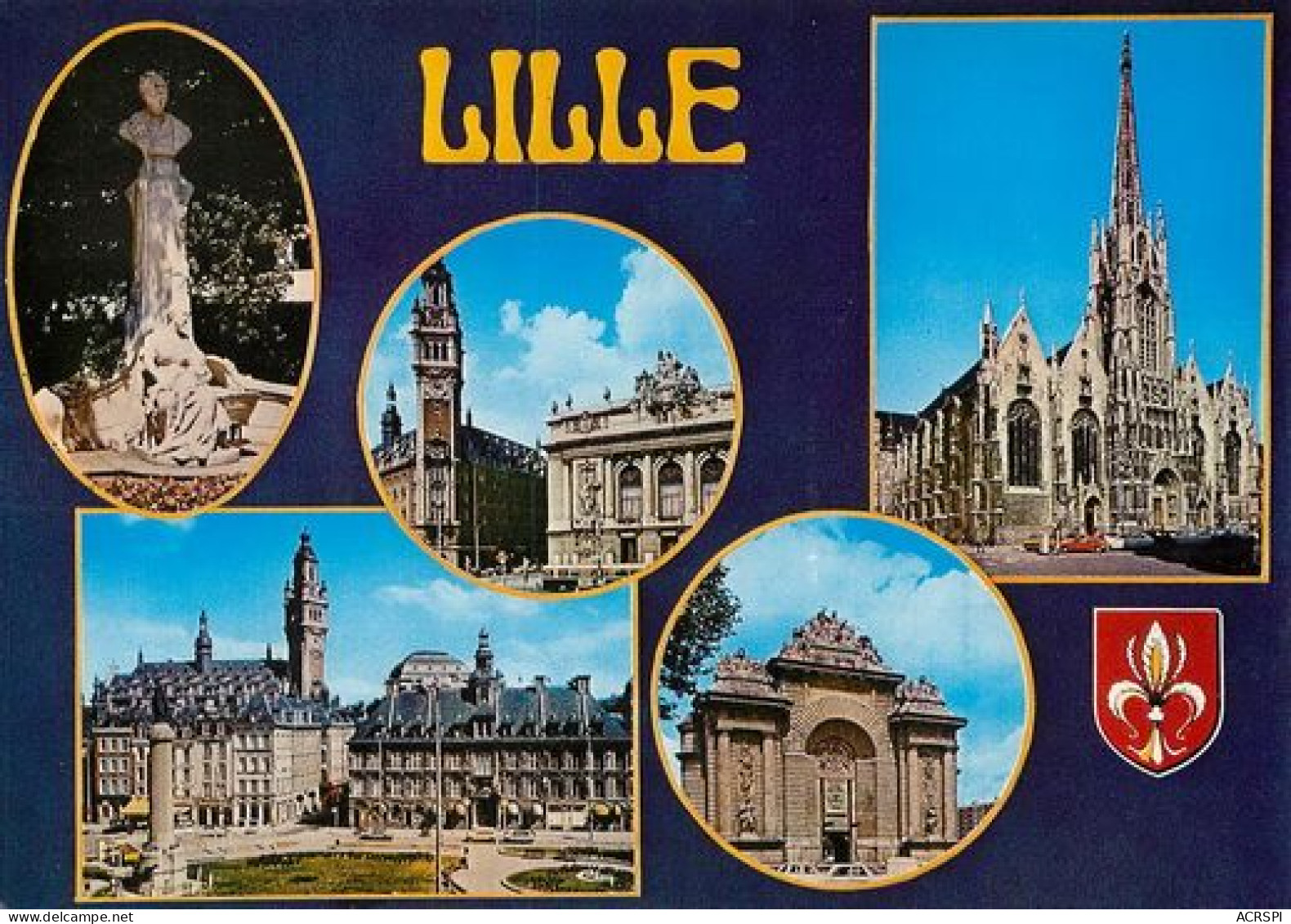 LILLE  Multivue  7  (scan Recto-verso)MA2030Bis - Lille