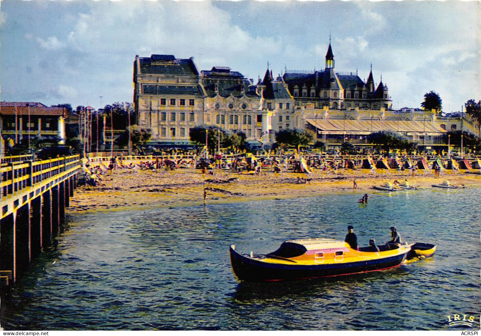 BASSIN D ARCACHON Arcachon La Plage Du Casino 23(scan Recto-verso) MA2030 - Arcachon