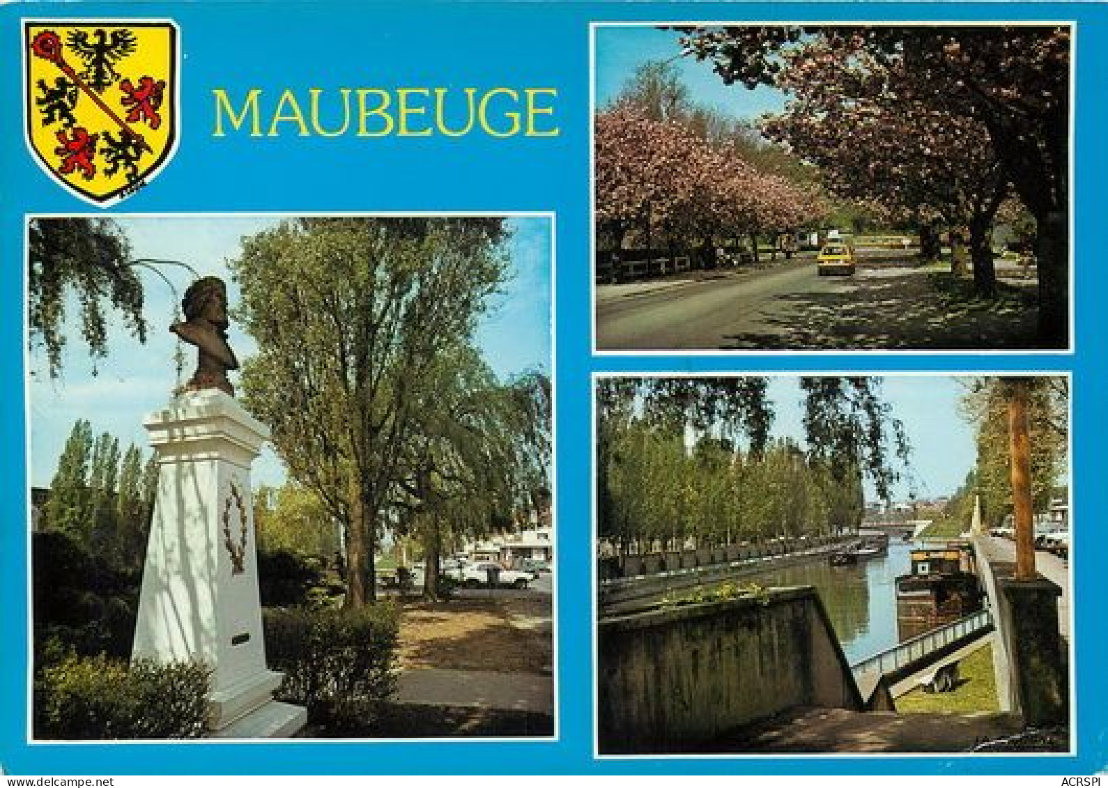 MAUBEUGE  Divers Aspects Multivue  23 (scan Recto-verso)MA2028Ter - Maubeuge