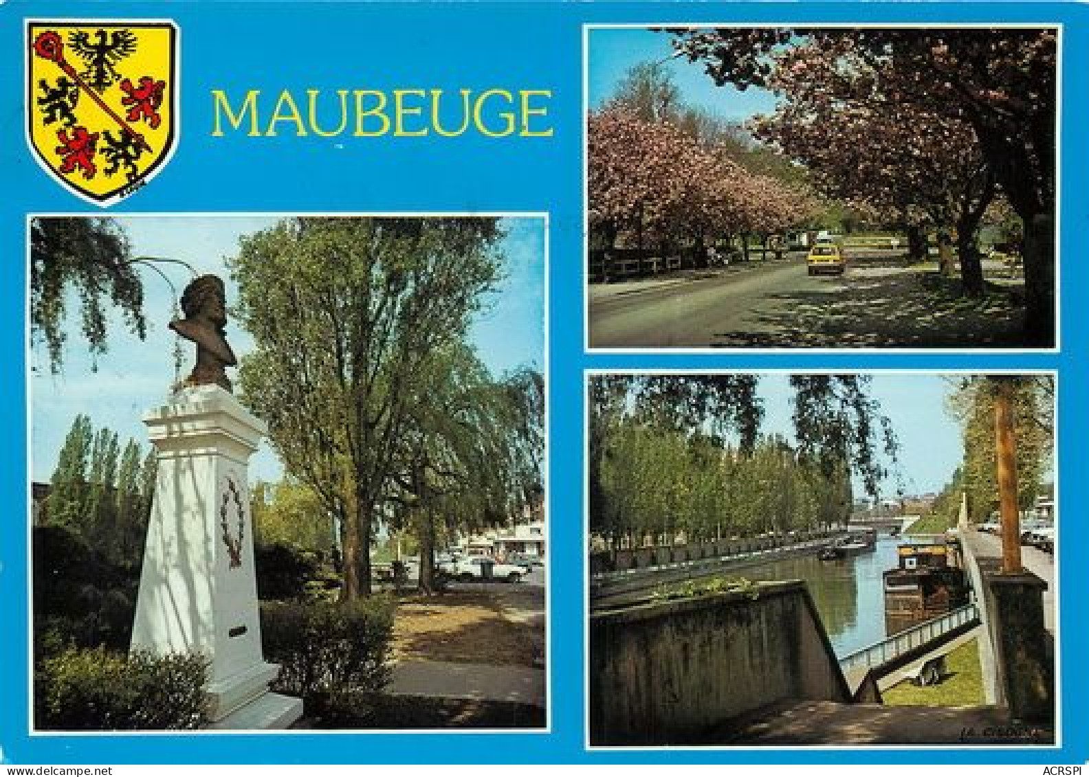 MAUBEUGE  Divers Aspects Multivue  24 (scan Recto-verso)MA2028Ter - Maubeuge