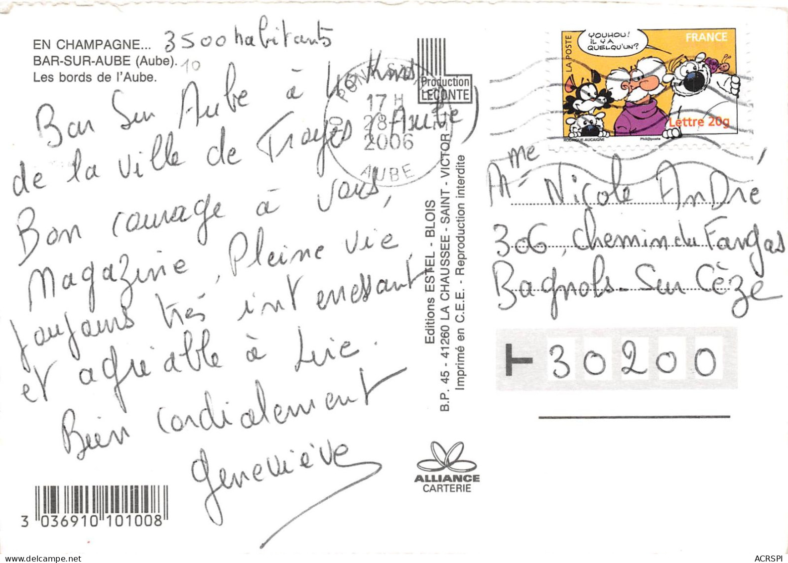 BAR SUR Aube Les Bords De L Aube 18(scan Recto-verso) MA2028 - Bar-sur-Aube