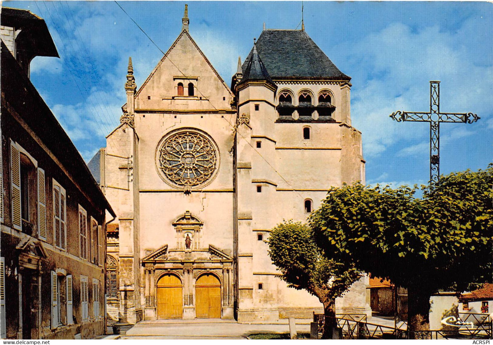 BAR SUR SEINE Eglise St Etienne Style Flamboyant Et Renaissance 17(scan Recto-verso) MA2028 - Bar-sur-Seine