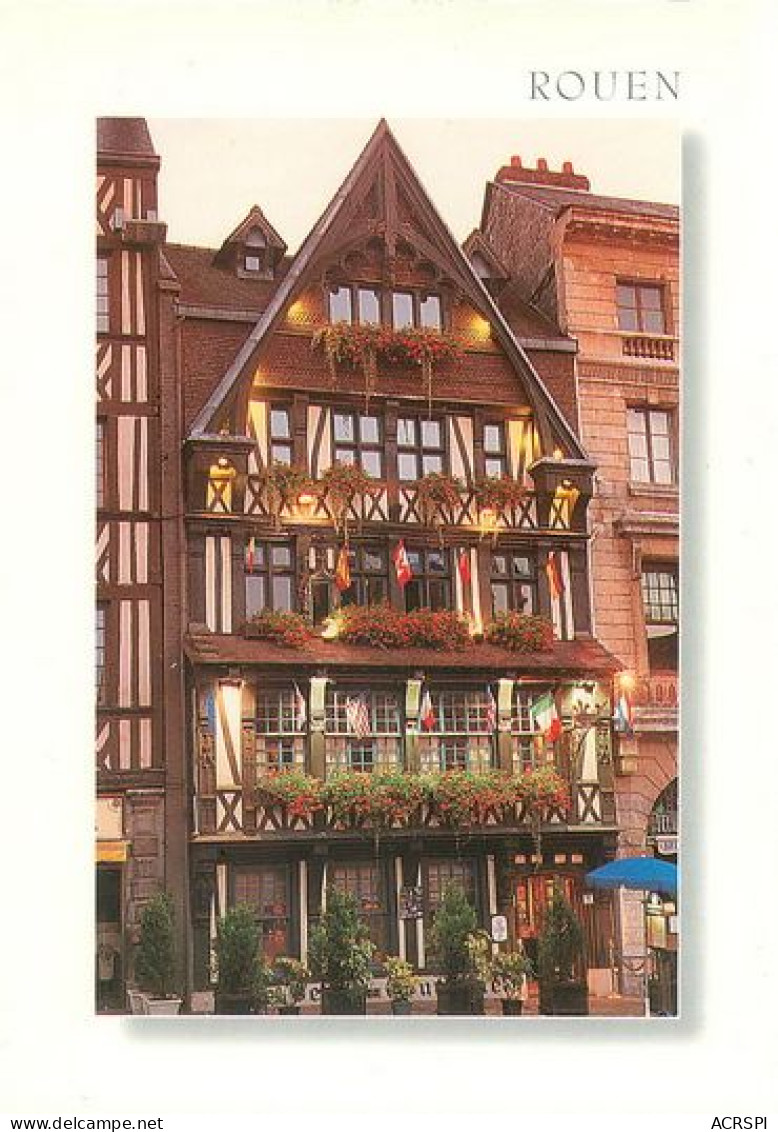 ROUEN  La Maison Fleurie  24   (scan Recto-verso)MA2046Ter - Rouen