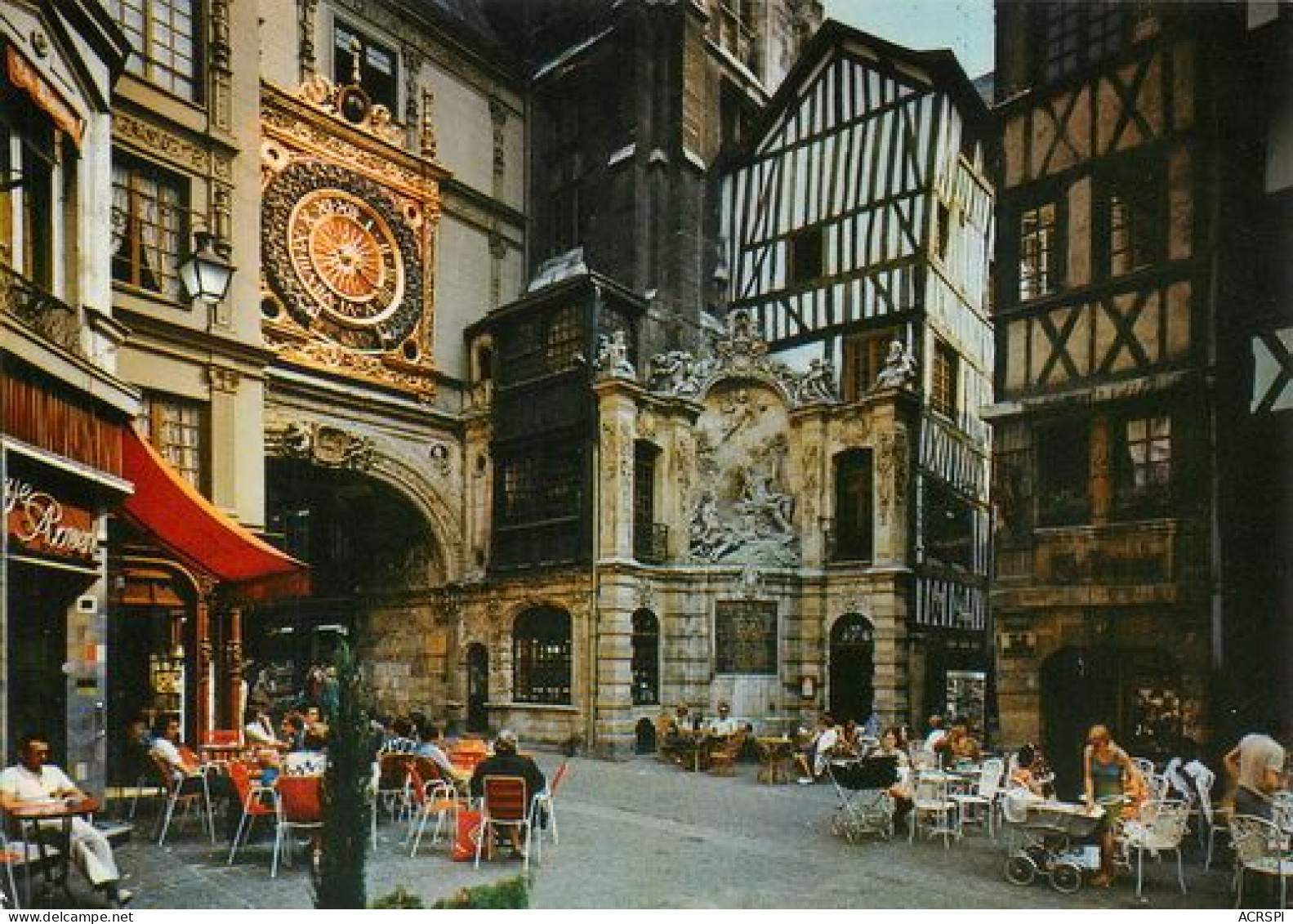 ROUEN  Au Pied Du Beffroi  15   (scan Recto-verso)MA2046Ter - Rouen