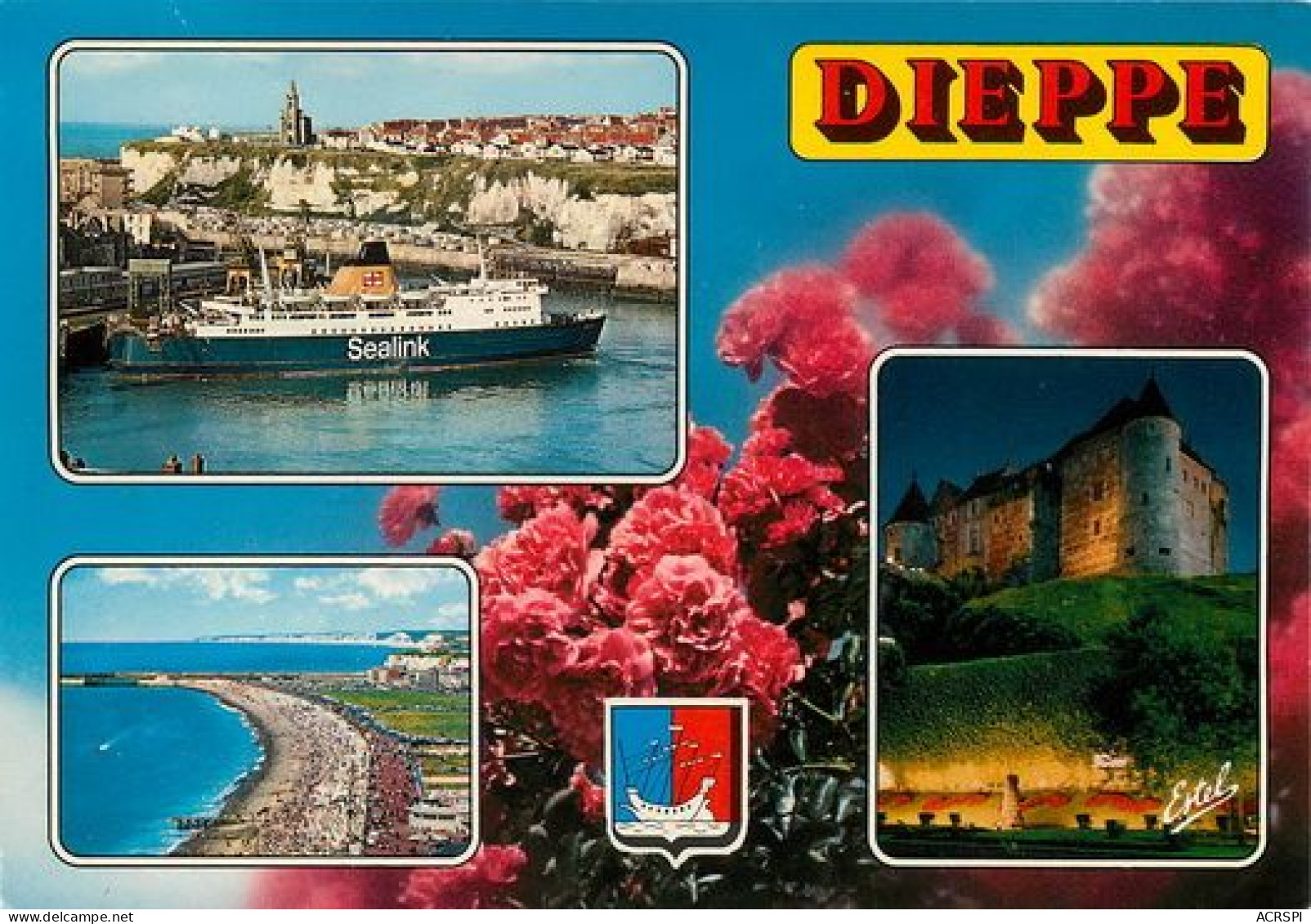 DIEPPE   Multivue  Car Ferry Sealink  5   (scan Recto-verso)MA2046Ter - Dieppe