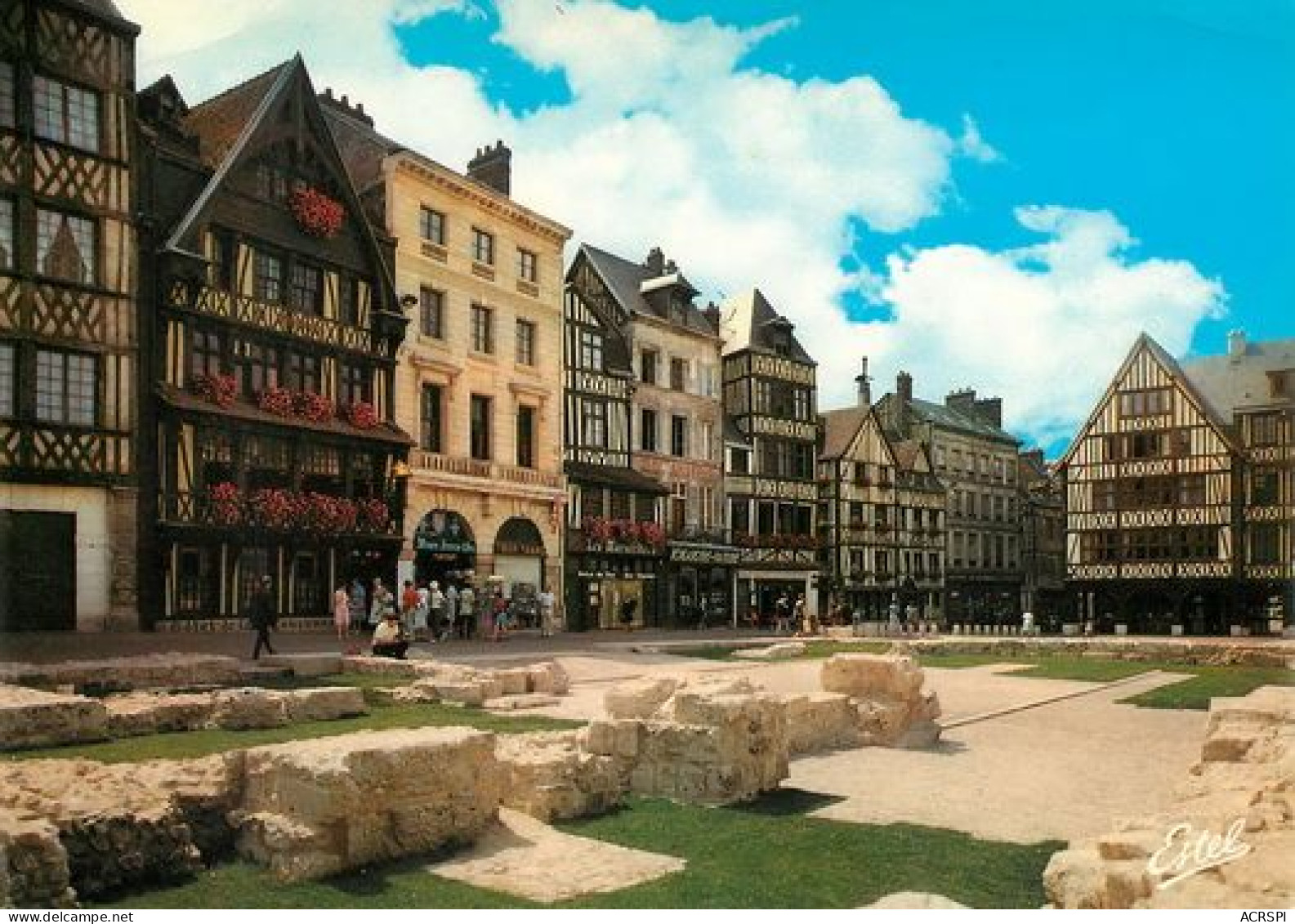 ROUEN  Vestiges De L'église St Sauveur  13   (scan Recto-verso)MA2046Ter - Rouen