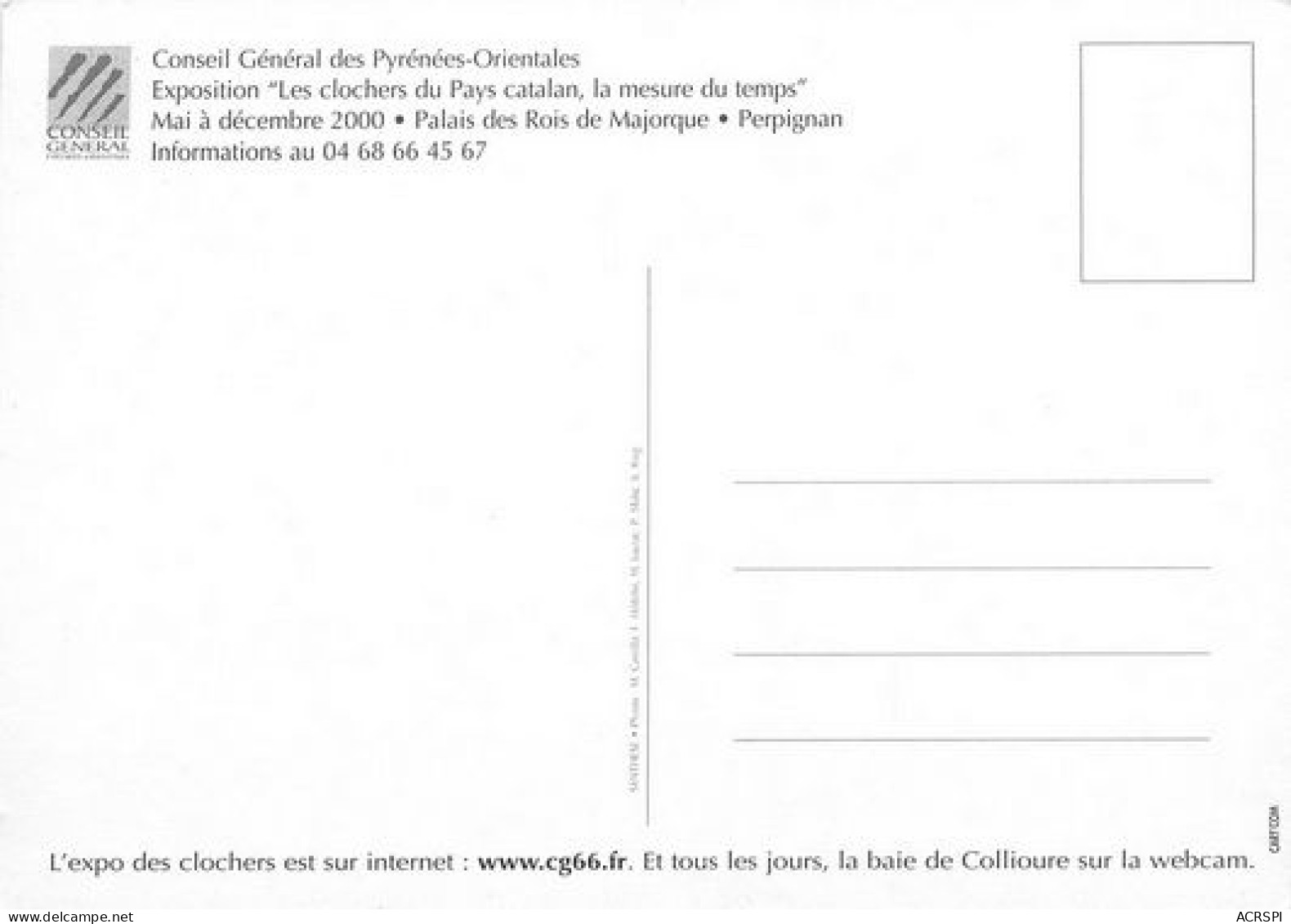 PERPIGNAN Expo Des Clochers  61   (scan Recto-verso)MA2046Bis - Perpignan