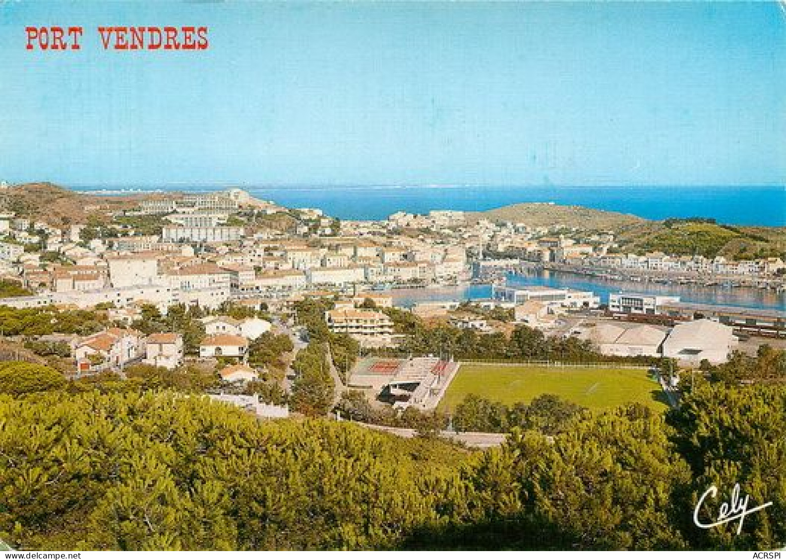 PORT VENDRES Vue Generale 55   (scan Recto-verso)MA2046Bis - Port Vendres