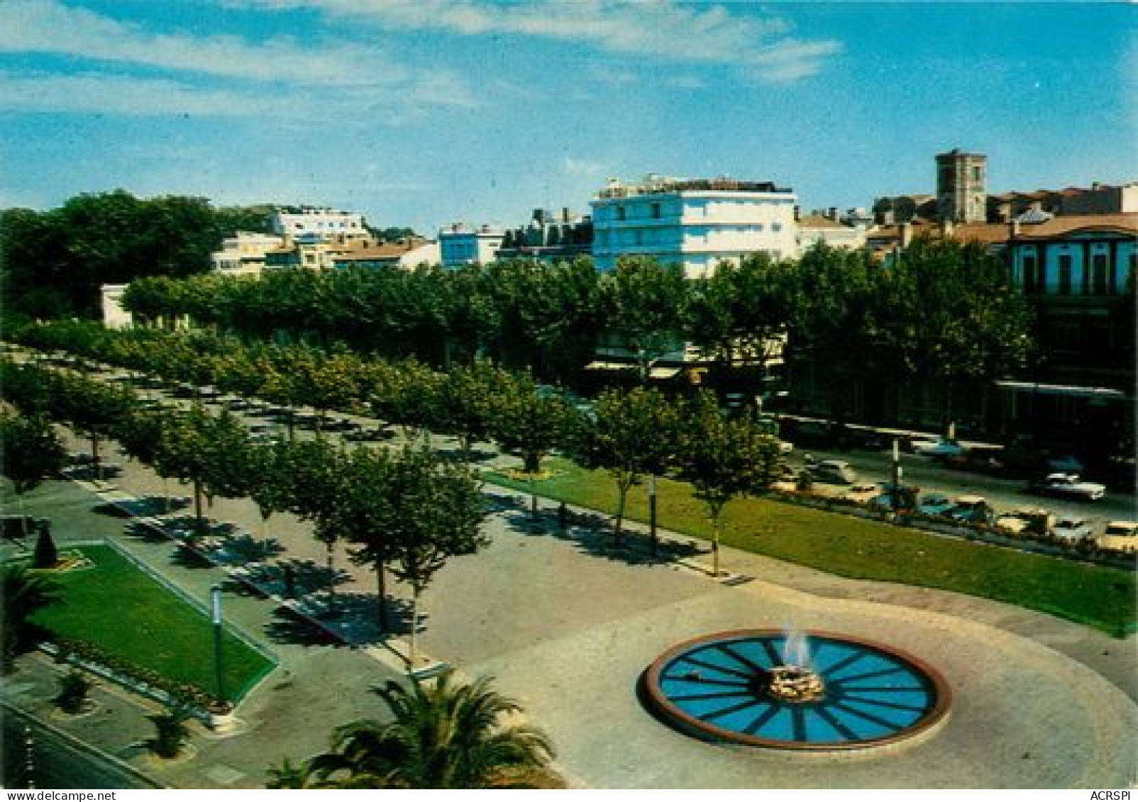 PERPIGNAN Les Promenades  34   (scan Recto-verso)MA2046Bis - Perpignan