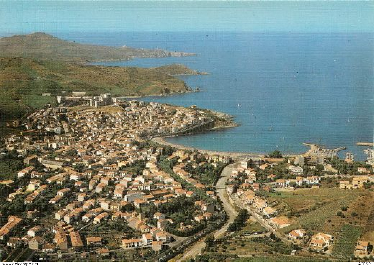 BANYULS Sur MER  Vue Aerienne Generale  32   (scan Recto-verso)MA2046Bis - Banyuls Sur Mer