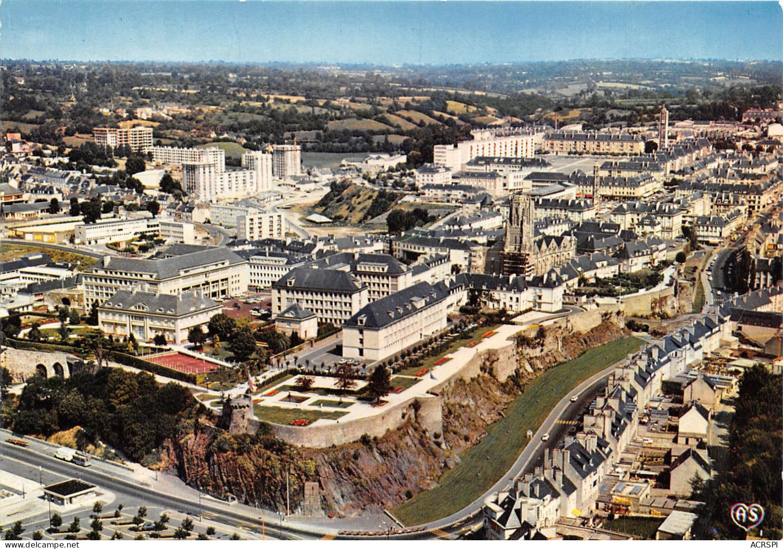 SAINT LO Vue Generale Et Les Remparts 3(scan Recto-verso) MA2044 - Saint Lo