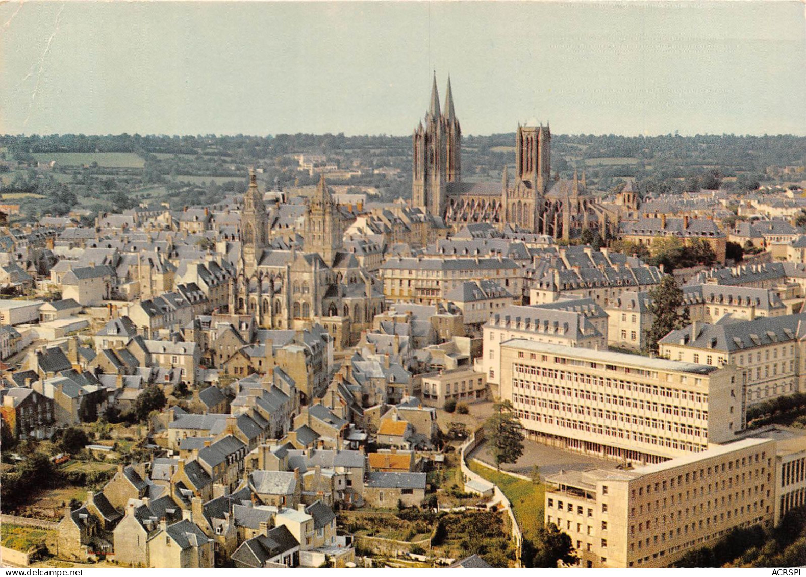 COUTANCE Le Lydee L Eglise Saint Pierre Et La Cathedrale Notre Dame 5(scan Recto-verso) MA2044 - Coutances