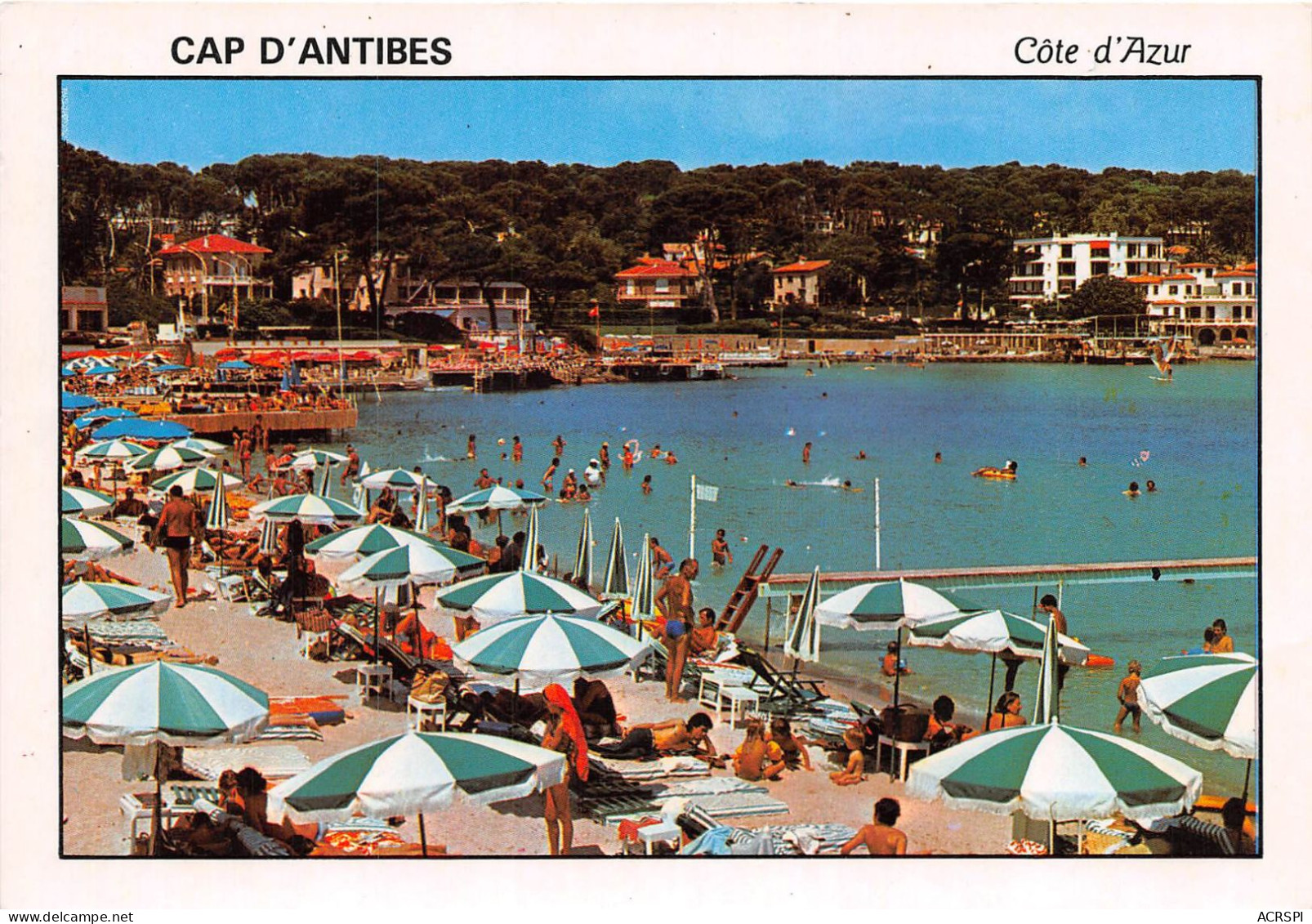 CAP D ANTIBES La Plage 14(scan Recto-verso) MA2040 - Cap D'Antibes - La Garoupe