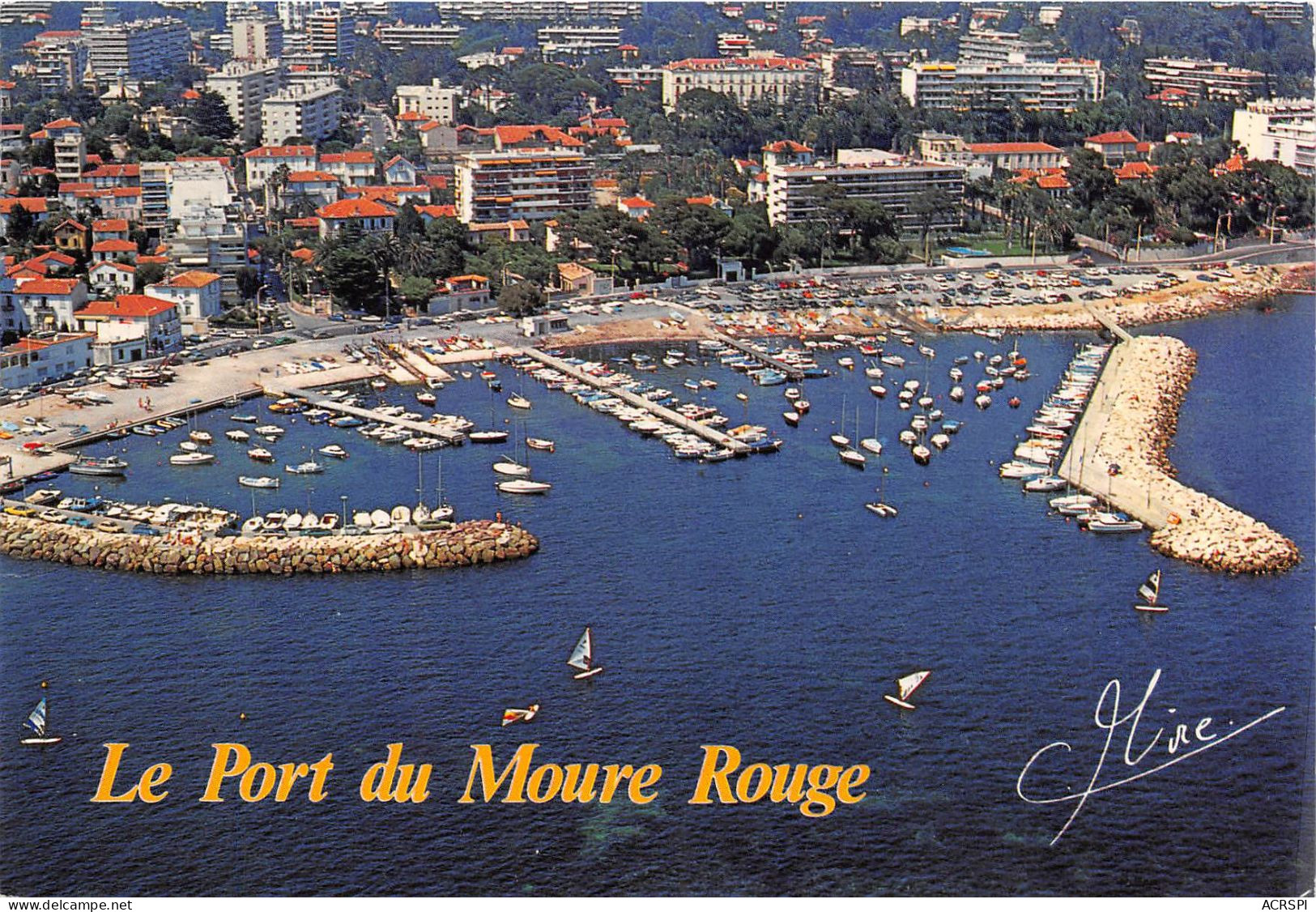 Cannes Le Port Du Moure Rouge 21(scan Recto-verso) MA2040 - Cannes