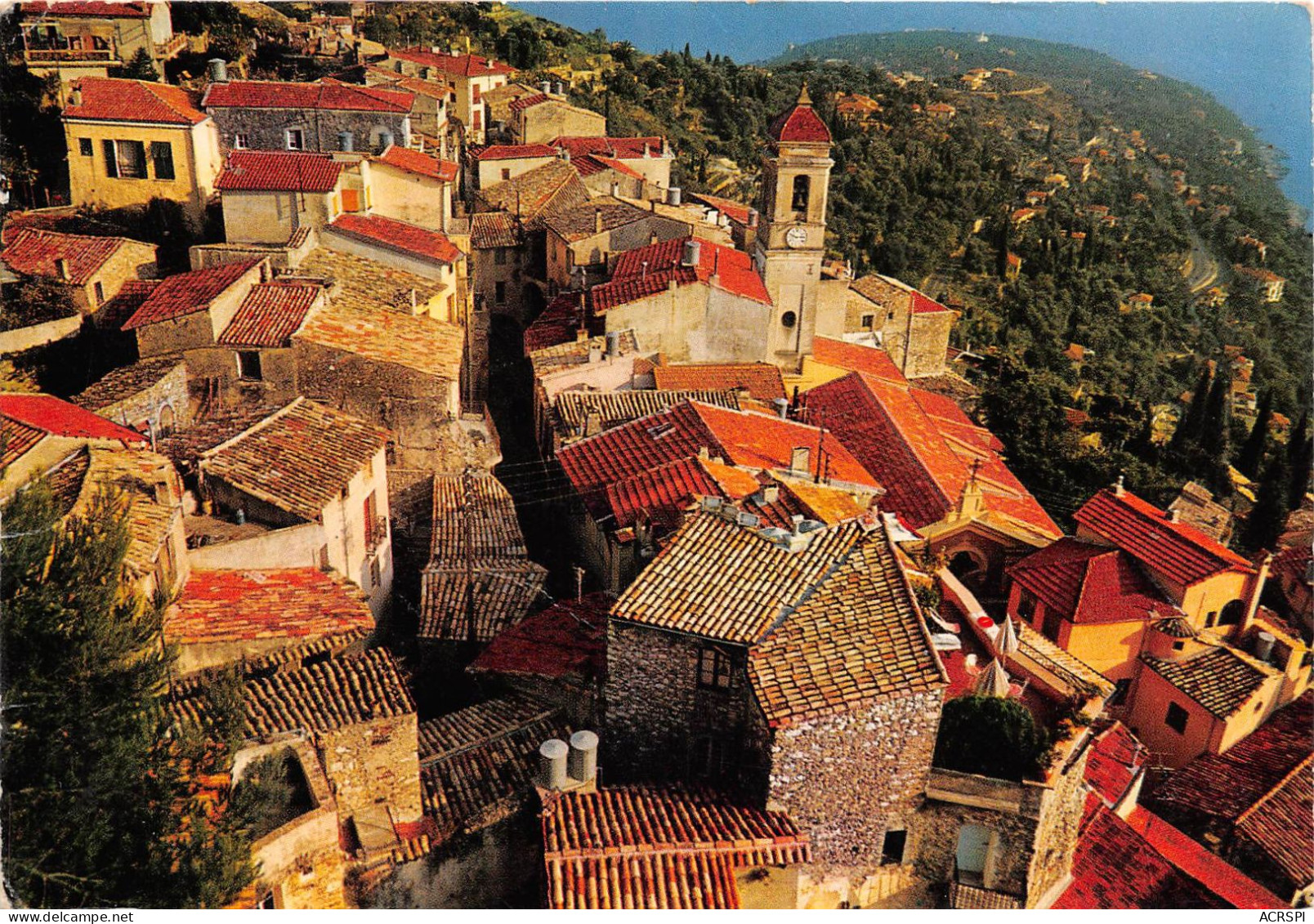 ROQUEBRUNE VILLAGE La Vieille Cite Medievale Aux Maisons 25(scan Recto-verso) MA2040 - Roquebrune-Cap-Martin