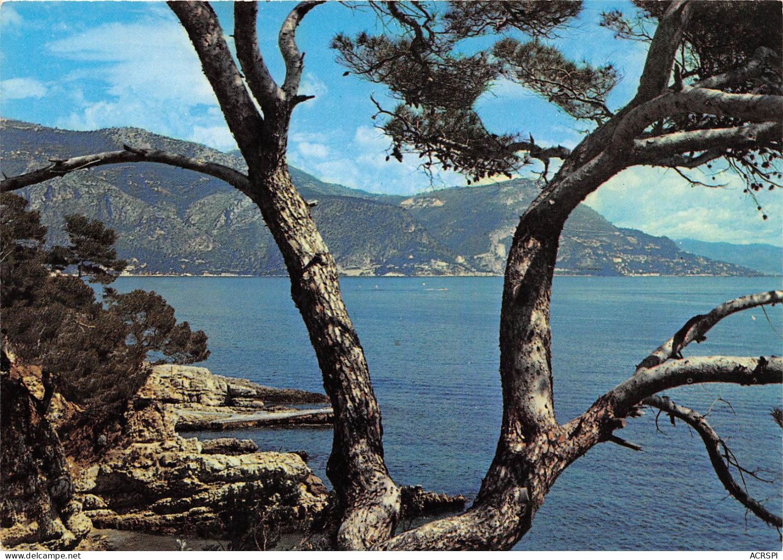 ST JEAN CAP FERRAT Vue Prise De La Promenade Maurice Rouvier 30(scan Recto-verso) MA2040 - Saint-Jean-Cap-Ferrat