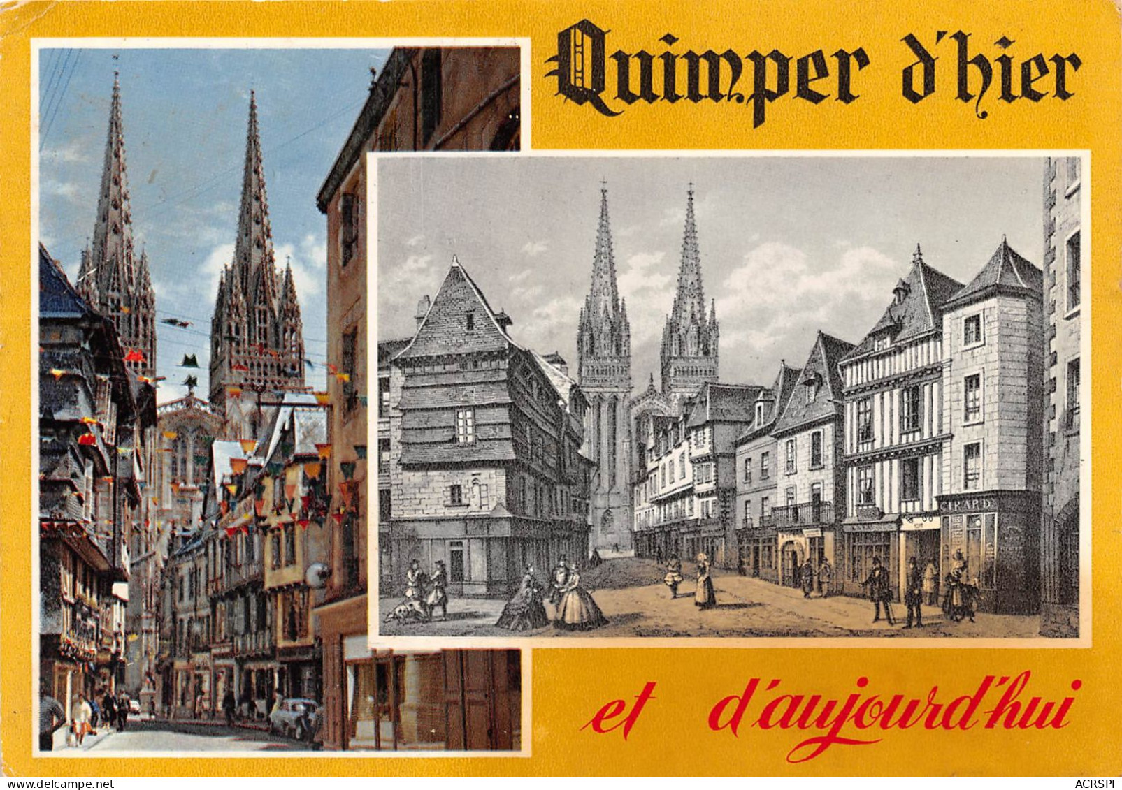 QUIMPER La Rue Kereon 14(scan Recto-verso) MA2039 - Quimper