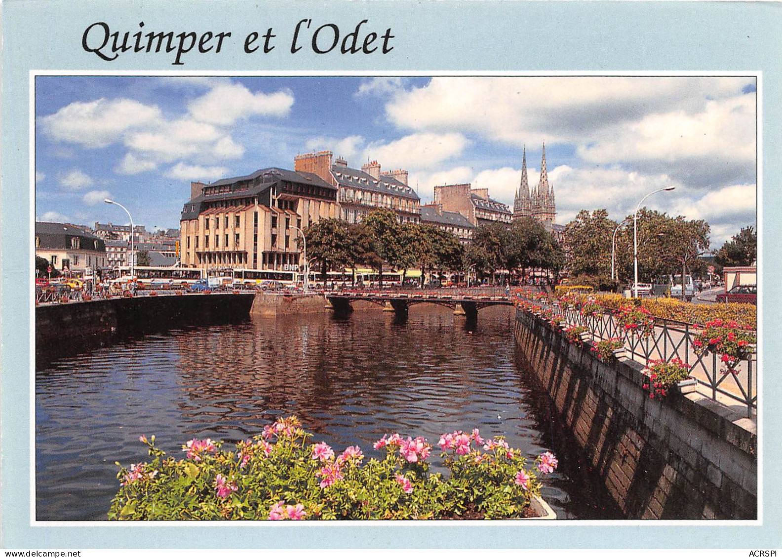 QUIMPER L Odet Au Coeur De Quimper 27(scan Recto-verso) MA2039 - Quimper