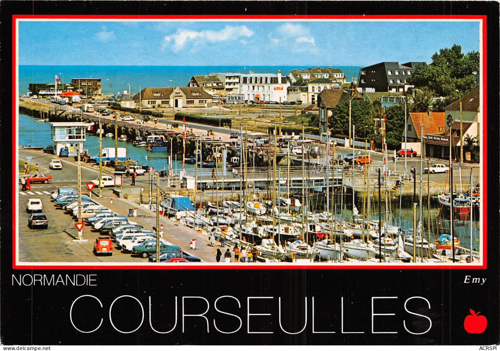 COURSEULLES SUR MER Le Bassin De Plaisance Et Le Chenal 18(scan Recto-verso) MA2038 - Courseulles-sur-Mer