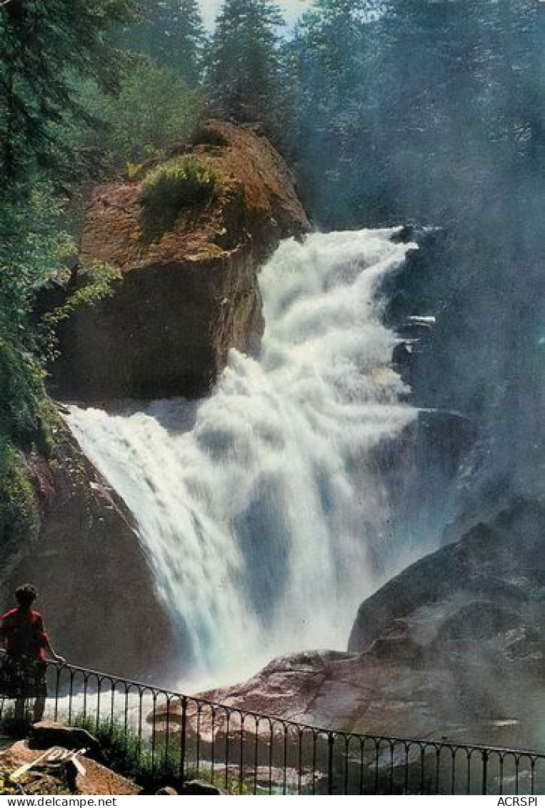 CAUTERETS Cascade Du CERISEY    3   (scan Recto-verso)MA2037Ter - Cauterets