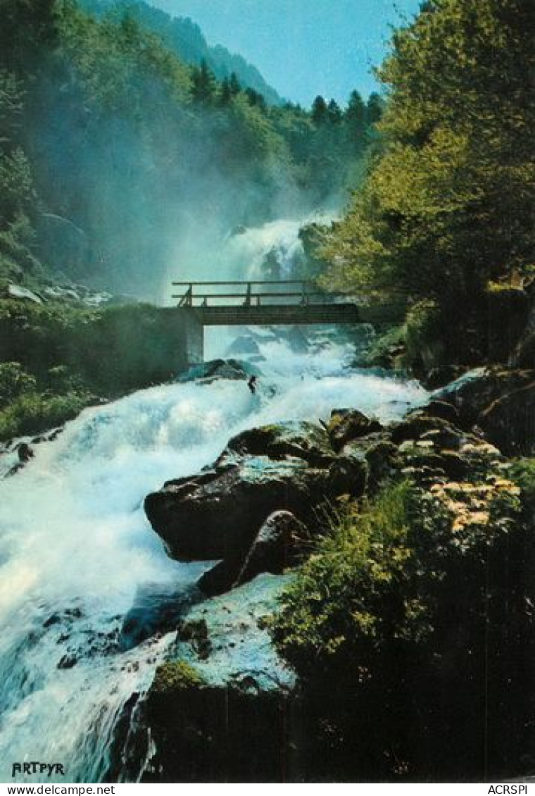 CAUTERETS  Cascade Du LUTOUR   5   (scan Recto-verso)MA2037Ter - Cauterets