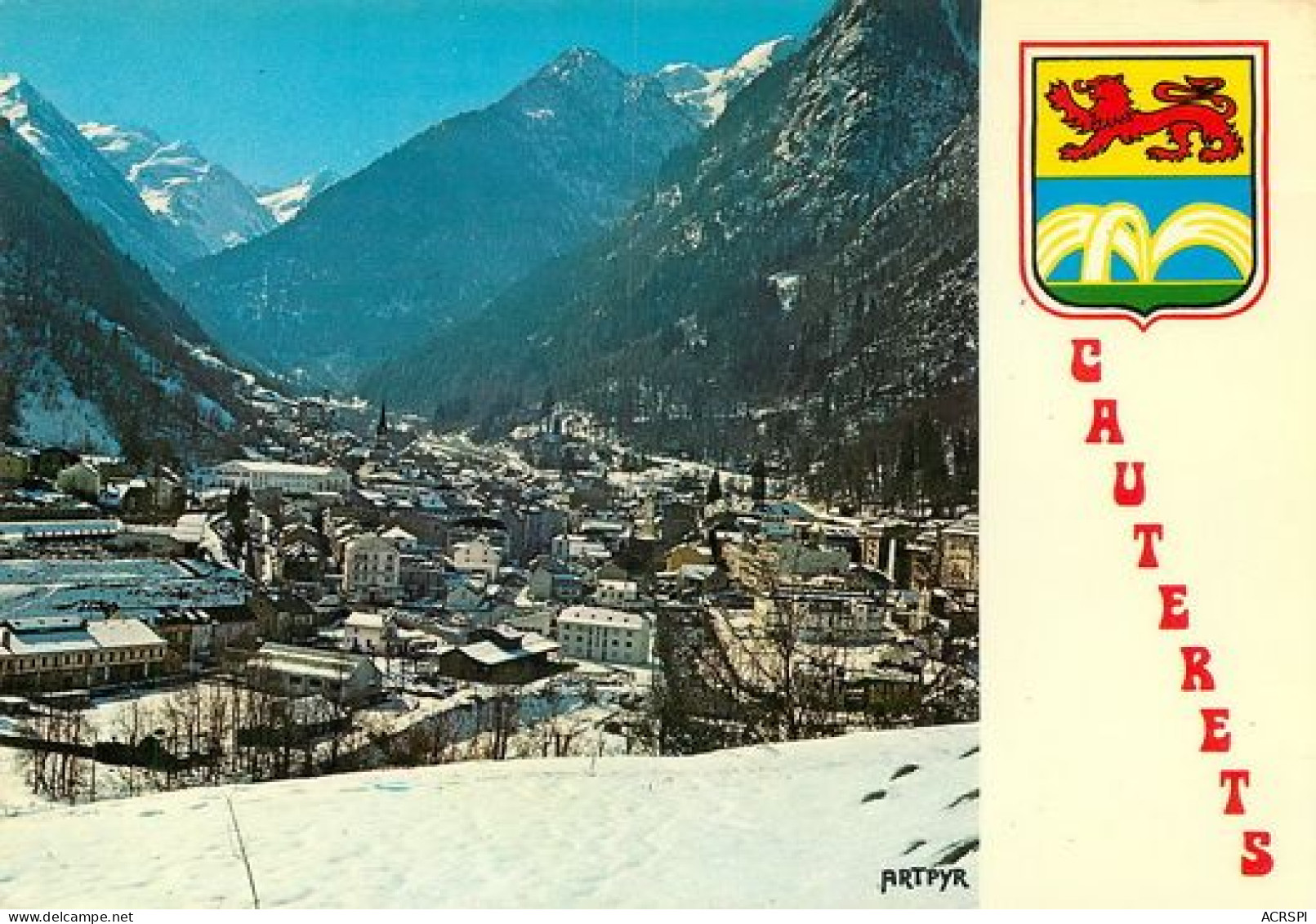 CAUTERETS Vue Generale  14  (scan Recto-verso)MA2037Ter - Cauterets