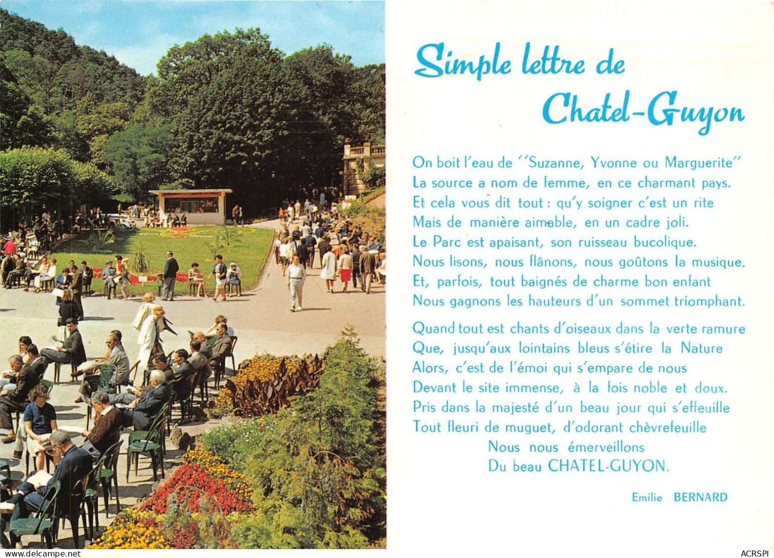 CHATEL GUYON 29(scan Recto-verso) MA2036 - Châtel-Guyon