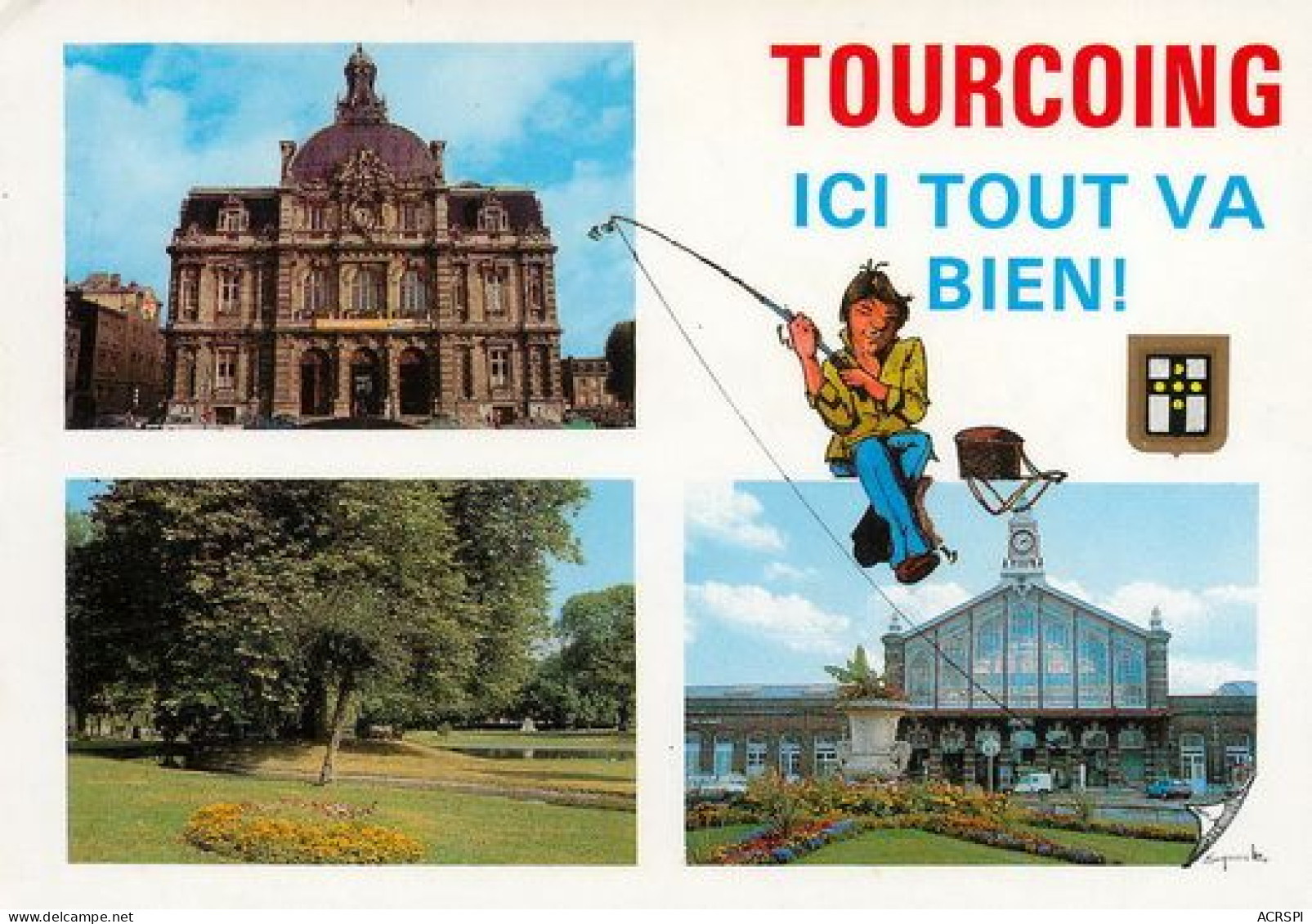 TOURCOING  Mairie Parc Gare 29   (scan Recto-verso)MA2035Ter - Tourcoing