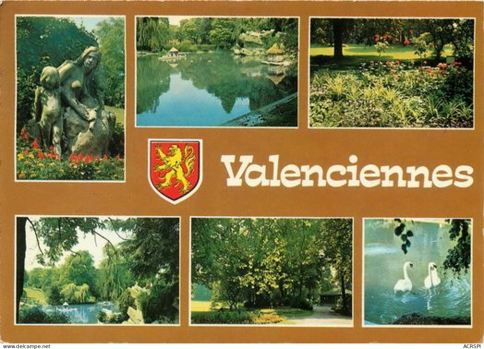 VALENCIENNES  Le Parc  14   (scan Recto-verso)MA2035Ter - Valenciennes