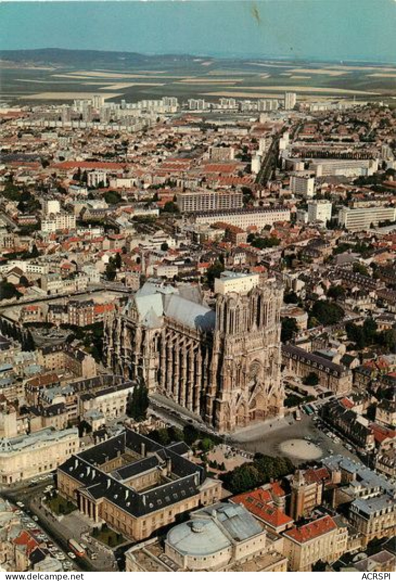 REIMS   Vue Aerienne   11   (scan Recto-verso)MA2035Bis - Reims