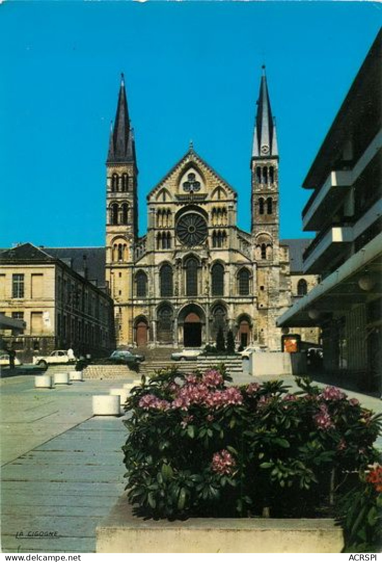REIMS  La Basilique St REMI  9   (scan Recto-verso)MA2035Bis - Reims