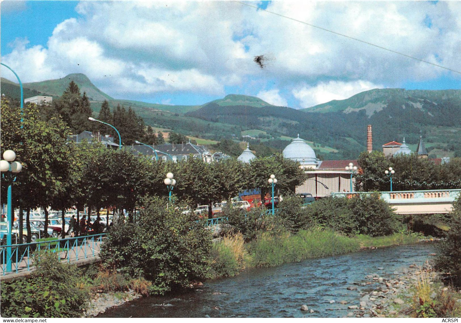 LA BOURBOULE Vue Generale Au Fond La Banne D Ordanche Le Tenon Le Puy Gros 5(scan Recto-verso) MA2035 - La Bourboule