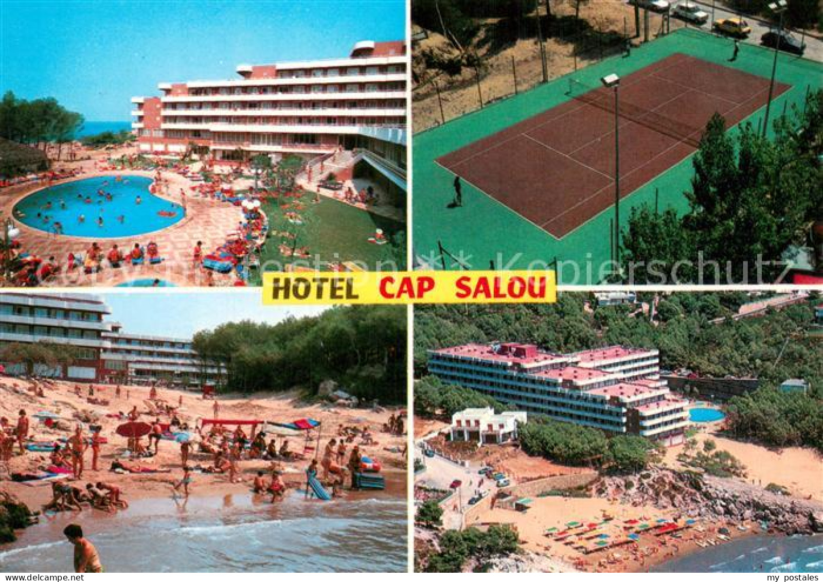 73747989 Salou ES Hotel Cap Salou Pool Tennis Beach   - Other & Unclassified