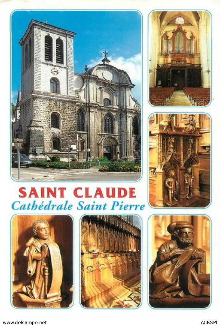 SAINT CLAUDE Cathedrale St Pierre   1   (scan Recto-verso)MA2054Ter - Saint Claude