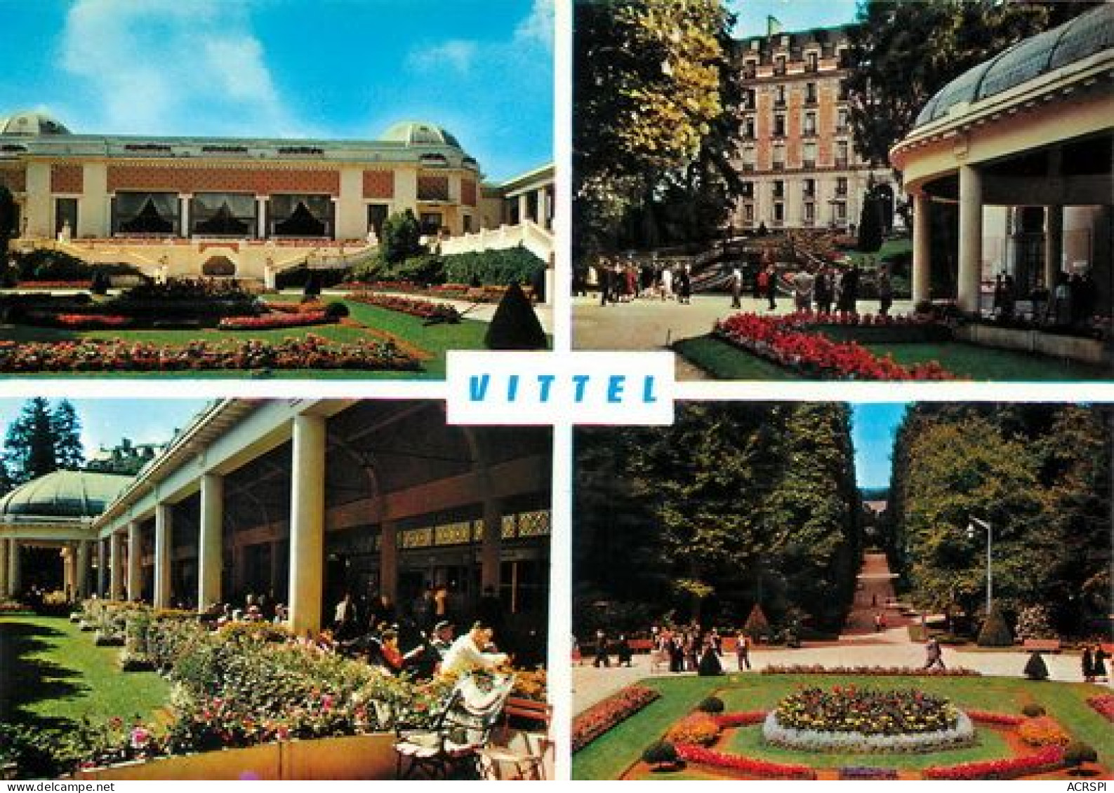 VITTEL  Souvenir  10   (scan Recto-verso)MA2054Bis - Contrexeville