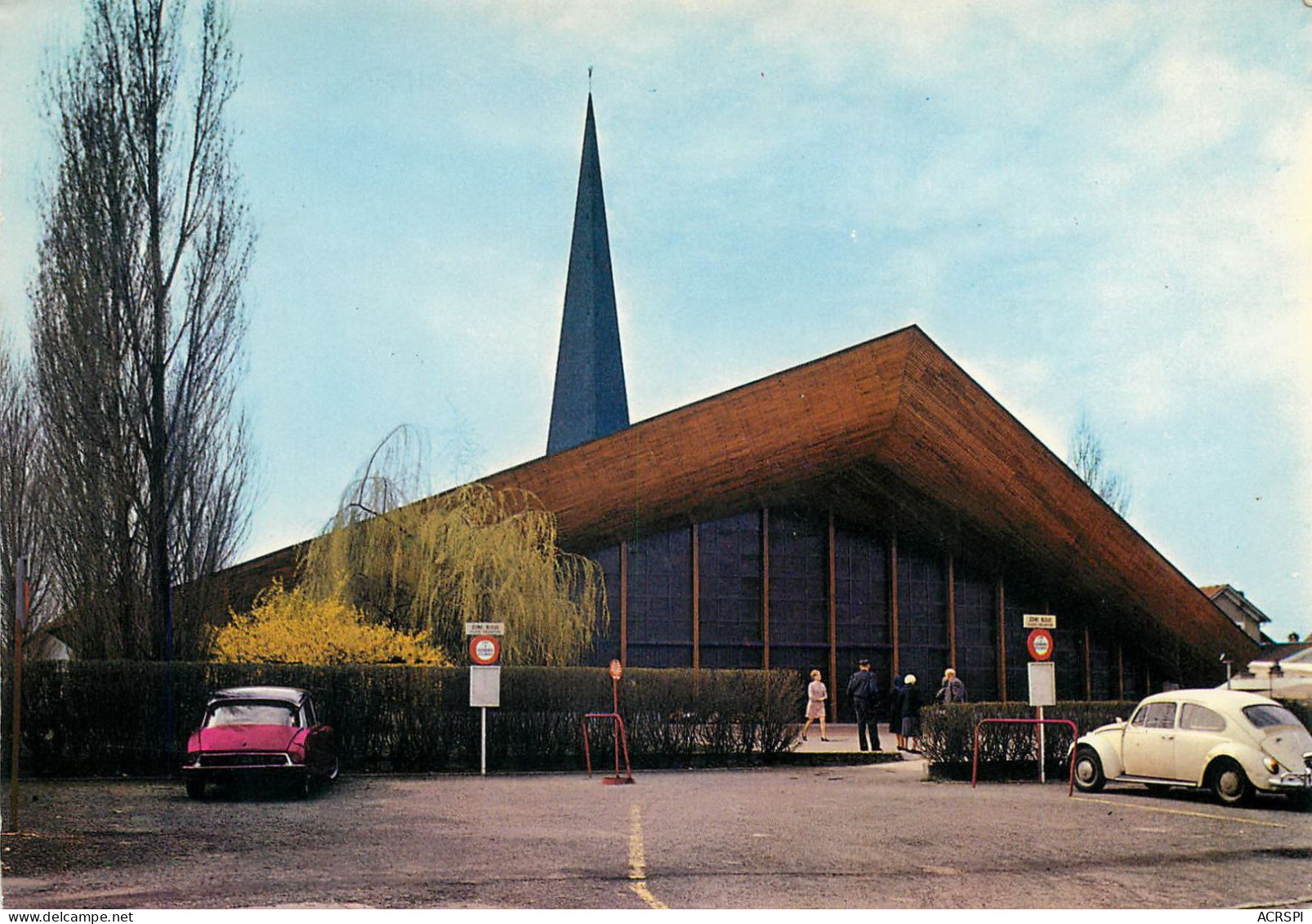 ARNOUVILLE LES GONESSE L'église Notre Dame De La Paix Arch : Jacques SMALL Debré Serraz 41   (scan Recto-verso)MA2052Bis - Arnouville Les Gonesses