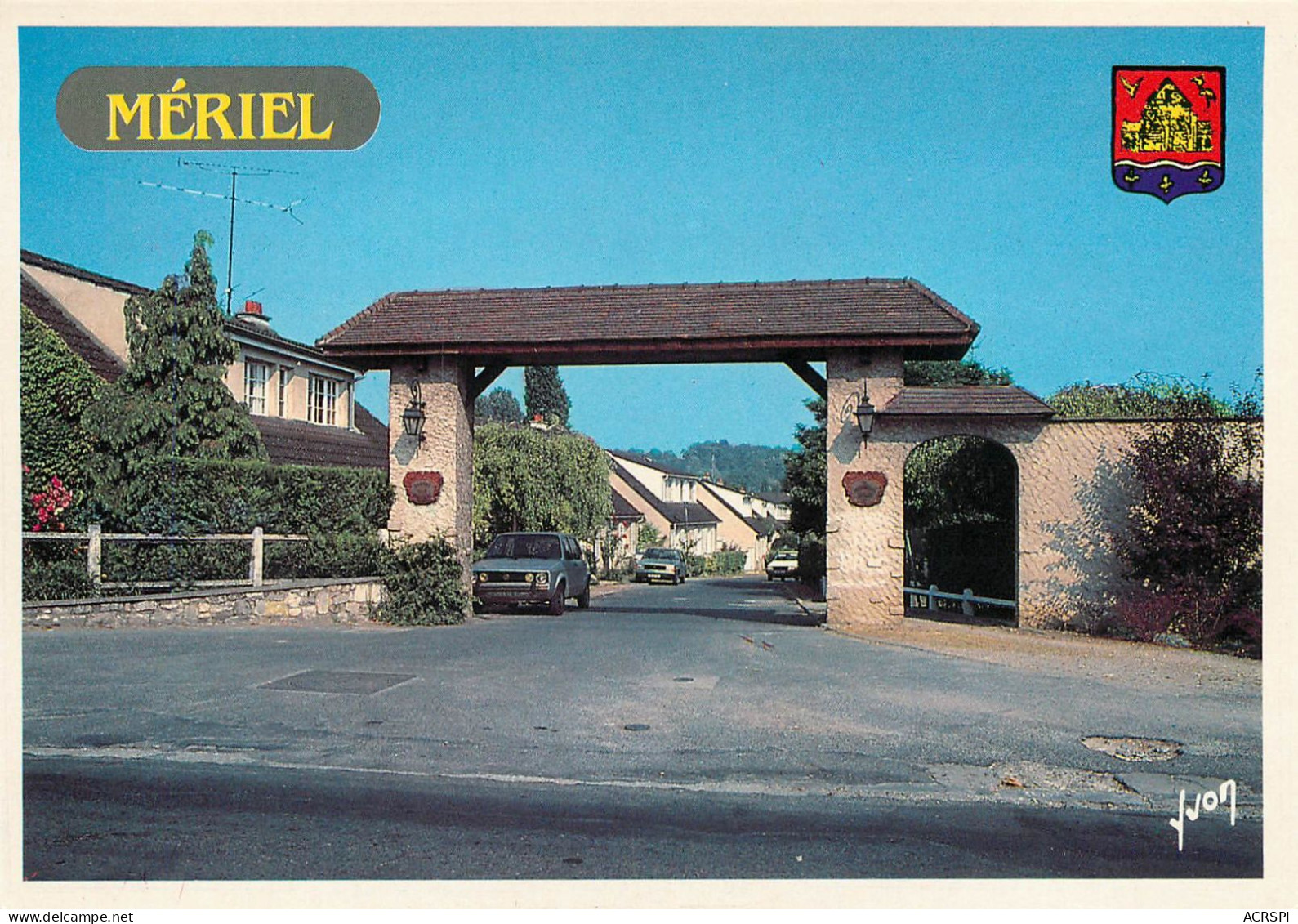 MERIEL  La Chataigneraie  24   (scan Recto-verso)MA2052Bis - Meriel